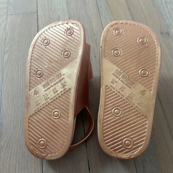 Mini Melissa Sandals Size 10 - Picture 5 of 5